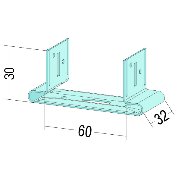 Justierschwingbügel für CD 60-27