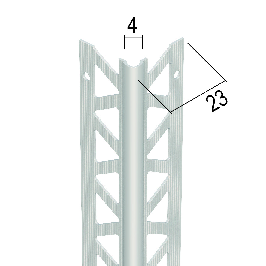 Cornière d’angle flexible pour cloisons sèches