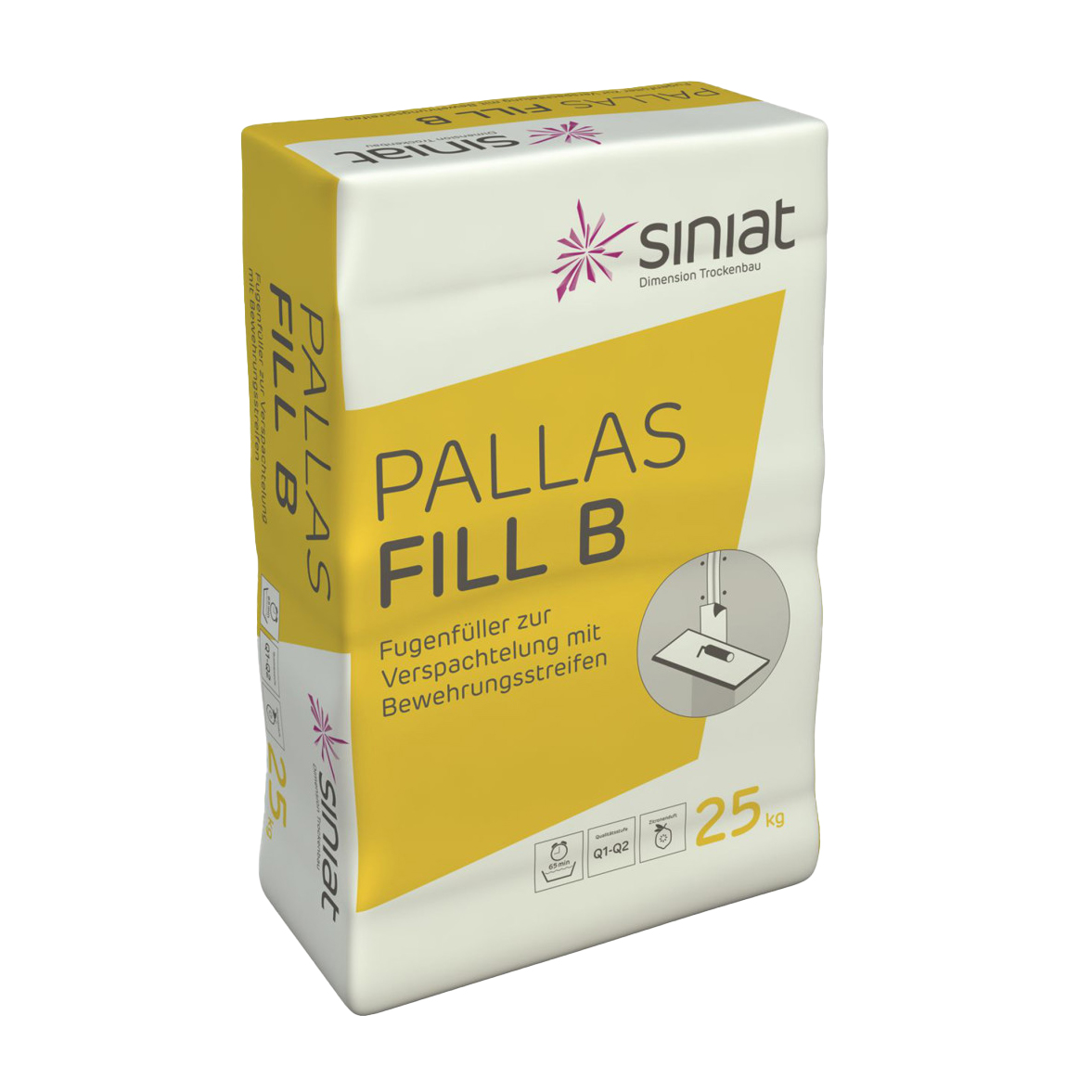 Pallas Fill B, masse à joint avec treillis