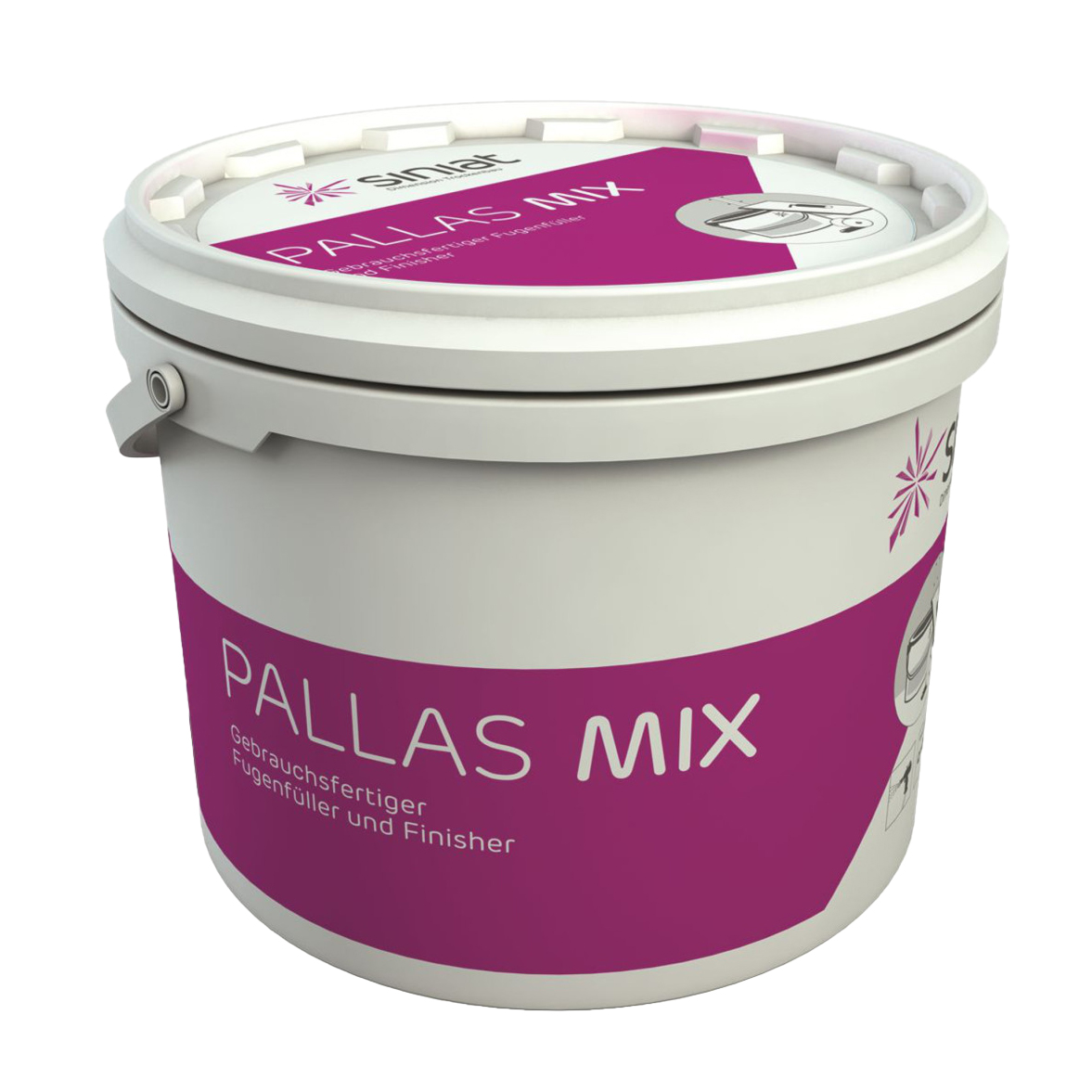 Pallas Mix Finish, masse prête à l’emploi, applic.