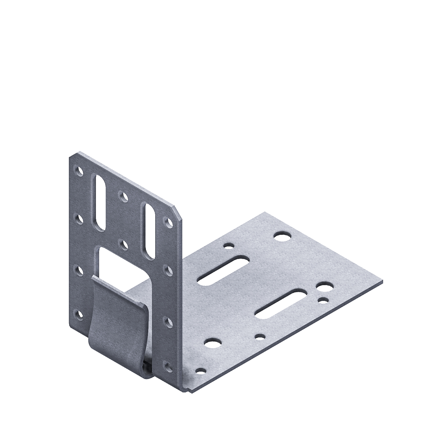 Equerre enfichable pour piliers de porte