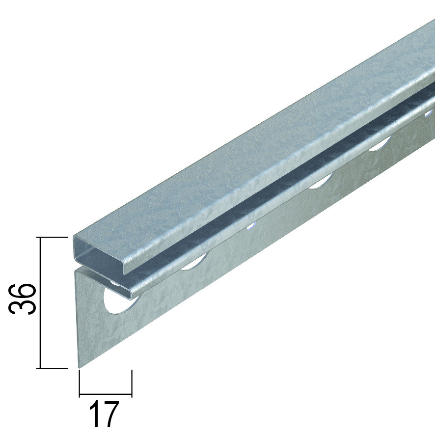 Binario per quadri per cartongesso