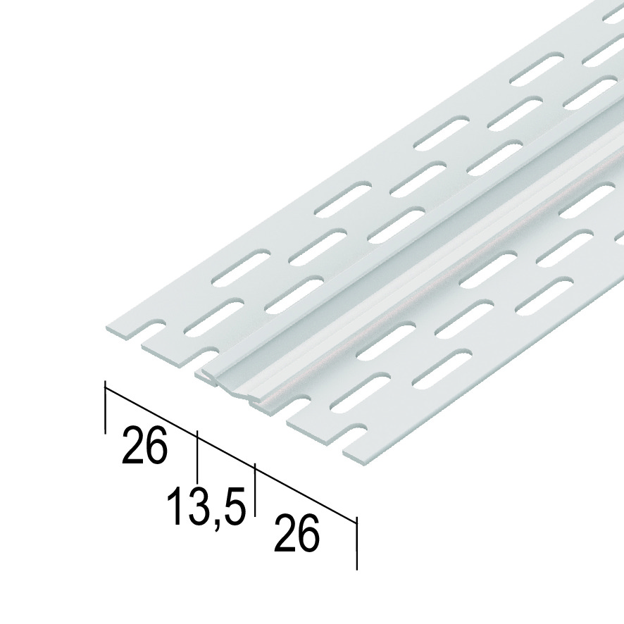 Profilo per giunti di dilatazione per cartongesso
